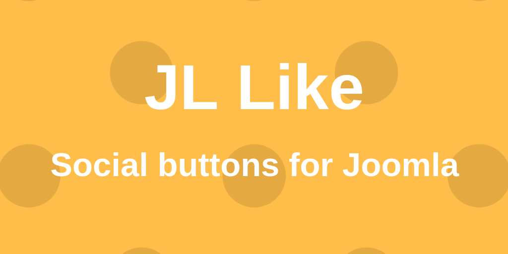 JL Like - Free social button for Joomla